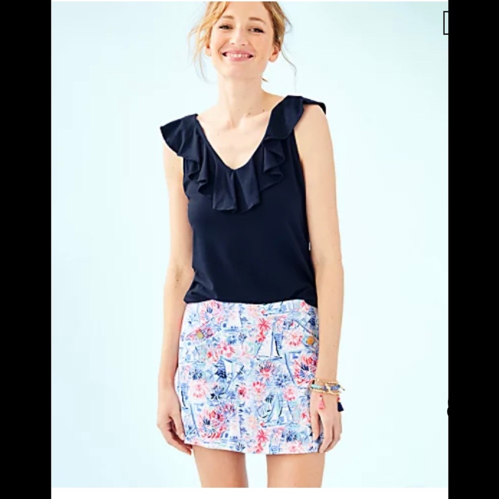 LILLY PULITZER Madison Skort- Multi What A Lovely Place- Hard to find! Size M.